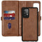 2-in-1 Wallet Bookcase voor de Samsung Galaxy A72 - Bruin