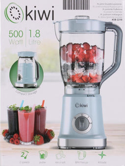 2-in-1Blender Kiwi Compact 500W 1,8 L Grey