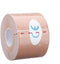2 * Inuk Kinesiotape Sporttape Fysiotape Rol 5m*5cm | Let op: per 6 of per 12 met korting ! | Beige