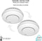 2-Pack ELRO Connects Draadloos Koppelbare Rookmelder FZ5002R - met Hittesensor - voldoet aan Europese norm EN14604