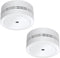 2-Pack ELRO FS7810 Mini Rookmelder met 10 Jaar Batterij - Tevens geschikt voor in caravan, camper en boot - Voldoen aan Europese Norm EN14604