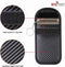 2 Pack - RFID Autosleutel Anti-diefstal Beschermhoes voor Keyless Entry Go Auto's - Dubbele laag RFID Carbon look - Zwart - Auto Sleutel Accessoires gadgets - Kado Cadeau man - vrouw