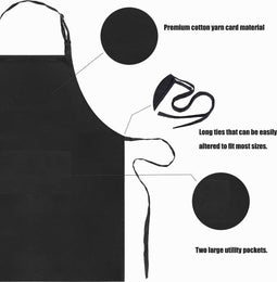 2 Pack Unisex - Hoogwaardig Verstelbaar Kookschort met Duurzame Materialen en Veelzijdige Functionaliteit