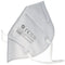 2 pieces FFP2 protective mask 5-ply without valve, certified according to DIN EN149: 2001 + A1: 2009
