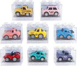 2-Play auto die cast pull back 8 soorten 6,5cm