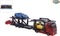 2-play Autotransporter Diecast Met 3 Auto's 26 Cm Multicolor