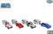 2-play Die-Cast Pull Back Auto met Caravan