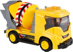 2-play Werkvoertuig Betonmixer Frictie met Licht en Geluid