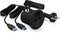 2-Port Hub 1x 230 V (EU/US) In-Desk Black