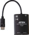2-Port True 4K DisplayPort MST Compact Splitter with Fixed DisplayPort Input