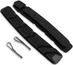 2 Remblokrubbers voor 72 mm V-brake cartridge