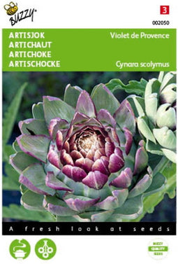 2 stuks - Buzzy - Artisjok Violet De Provence