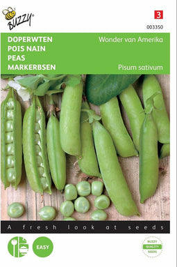 2 stuks - Buzzy - Doperwten Wonder Van Amerika Zakje