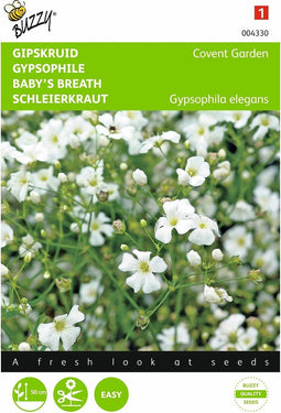 2 stuks - Buzzy - Gypsophila Covent Garden Grootbl. Wit