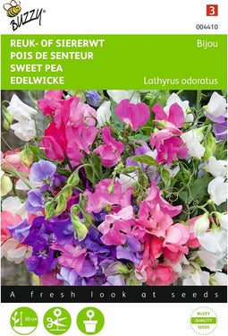 2 stuks - Buzzy - Lathyrus Odor. Bijou Vroegbl. Mengsel