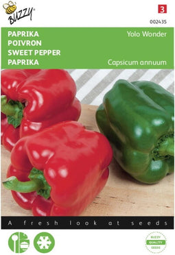 2 stuks - Buzzy - Paprika Yolo Wonder