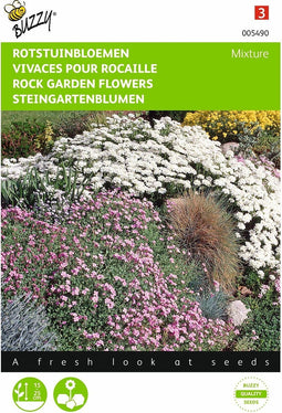 2 stuks - Buzzy - Rotstuinenmengsel Overblijvend