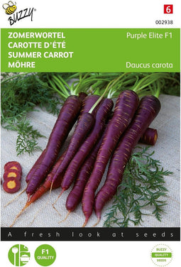 2 stuks - Buzzy - Wortelen Purple Elite F1