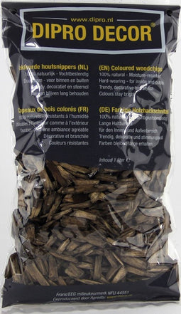 2 stuks - Dipro - Houtsnippers A06 Licht bruin 1 liter