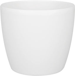 2 stuks - elho - Bloempot Brussels rond 18 cm wit