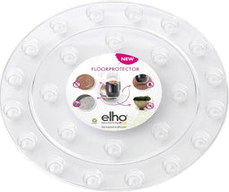 2 stuks - elho - Floorprotector rond 15cm transparant
