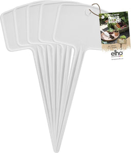 2 stuks - elho - Green basics plantlabels s wit