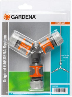 2 stuks - Gardena - 3-wegset 13 mm 1/2 (1/2)
