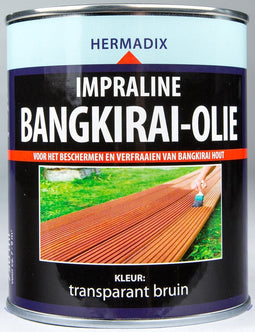 2 stuks - Hermadix - Impraline Bangkirai Olie 750 ML