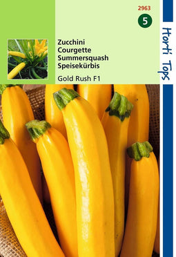 2 stuks - Hortitops - HT Courgette Gold Rush F1