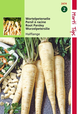 2 stuks - Hortitops - HT Wortelpeterselie Halflange
