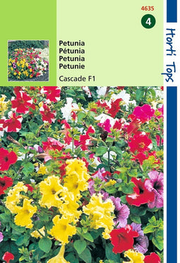 2 stuks - Hortitops - Petunia Pendula Cascade F1 Hybride Gem.