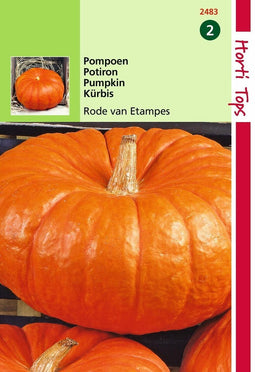 2 stuks Hortitops Pompoenen Rode van Etampes