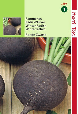 2 stuks - Hortitops - Ramenas Ronde Zwarte Winter