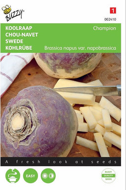 2 stuks Koolraap Champion, Engelse Gele Roodkop