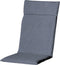 2 stuks! Kussen hoog 50x120 universeel outdoor Manchester denim grey