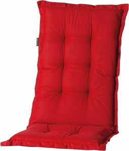 2 stuks! Kussen hoog 50x123 Basic red