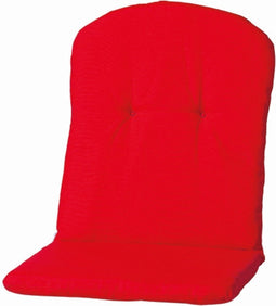 2 stuks! Kussen Kuip hoog 45x96 Panama red