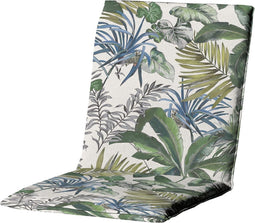 2 stuks! Kussen lage rug outdoor Bliss blue