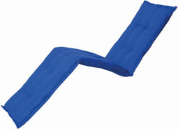 2 stuks! Kussen Ligbed 65x200 Basic kobalt