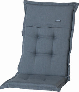 2 stuks! Kussen mona niedrig Rib grey