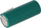 2 stuks NiMH 2150mAh 4 / 5A, 43x17mm geschikt voor Braun Oral-B Triumph-serie (controleer de afmetingen)