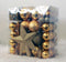 2 stuks Oosterik Home kerstversiering box goud