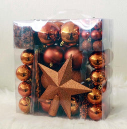 2 stuks Oosterik Home kerstversiering box koper