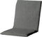 2 stuks! Stapelstoel kussen outdoor Manchester grey