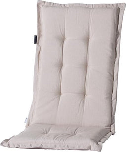 2 stuks! Tuinkussen hoge rug panama linnen