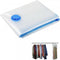 2 stuks Vacuümzakken met kleding hanger - Vacuum Kleding Opbergzakken - transparant - ruimte besparen - vacuumzak voor reizen - voorjassen en kleding - 70x145 -