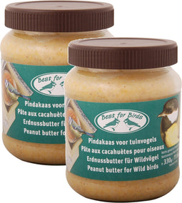 2 stuks! Vogel pindakaas