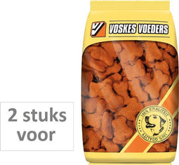 2 stuks! Voskes hondenvoer gerookte kluifjes groot