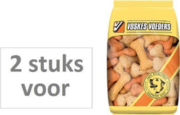 2 stuks! Voskes hondenvoer mini kluifjes mix
