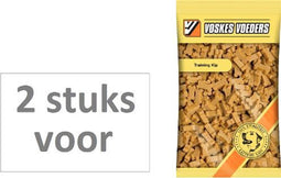 2 stuks! Voskes hondenvoer training kip